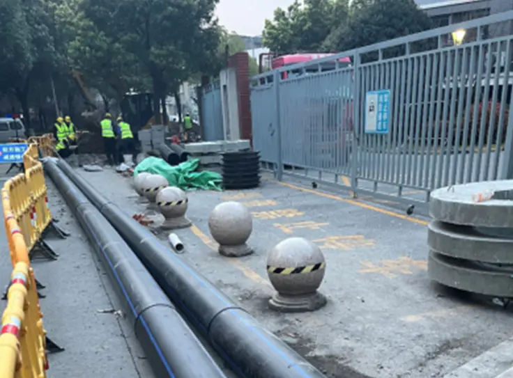 ท่อ HDPE ช่วยเปลี่ยนแปลงแหล่งน้ำของเทศบาล Jiangyin และสร้าง 